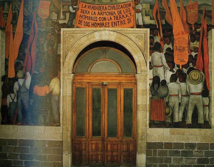 The Festival Of The First Of May — Diego Rivera