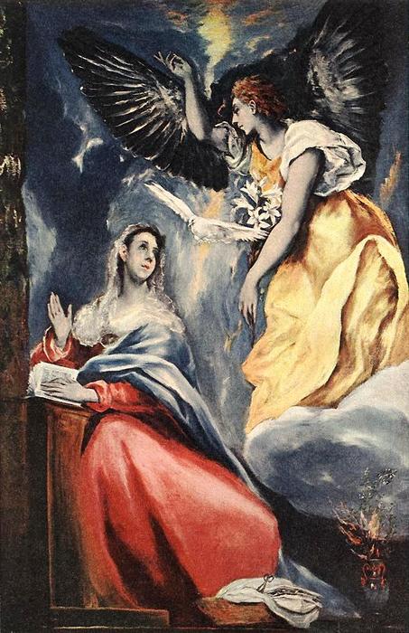The Annunciation 2 — Эль Греко