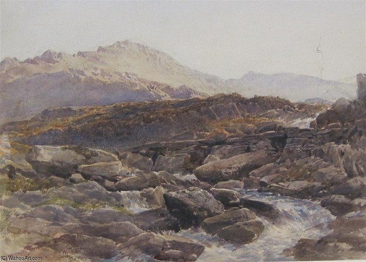 A Mountain Torrent — Томас Коллиер