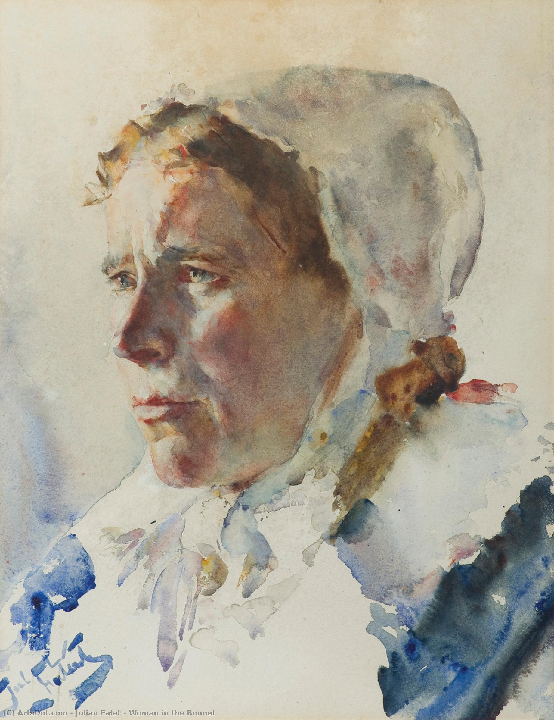 Woman In The Bonnet — Julian Fałat