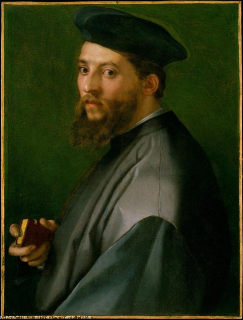Portrait Of A Man — Andrea Del Sarto