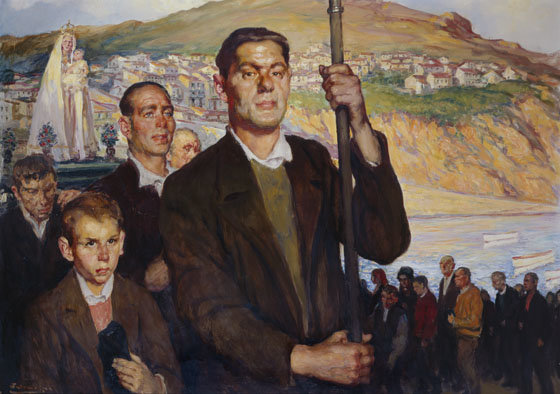 Procession In Malpica — Fernando Álvarez De Sotomayor