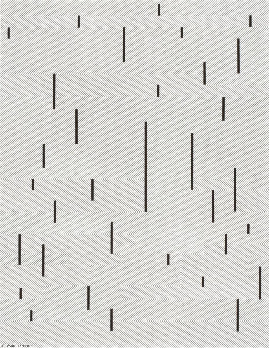 With Verticals, From The Portfolio Connections 1925 1983 — Anni Albers