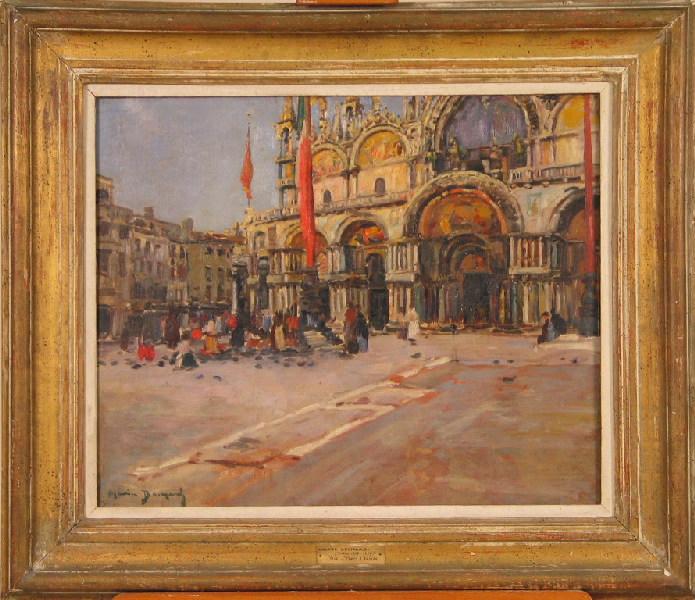 La Place St Marc À Venise — Maurice Bompard