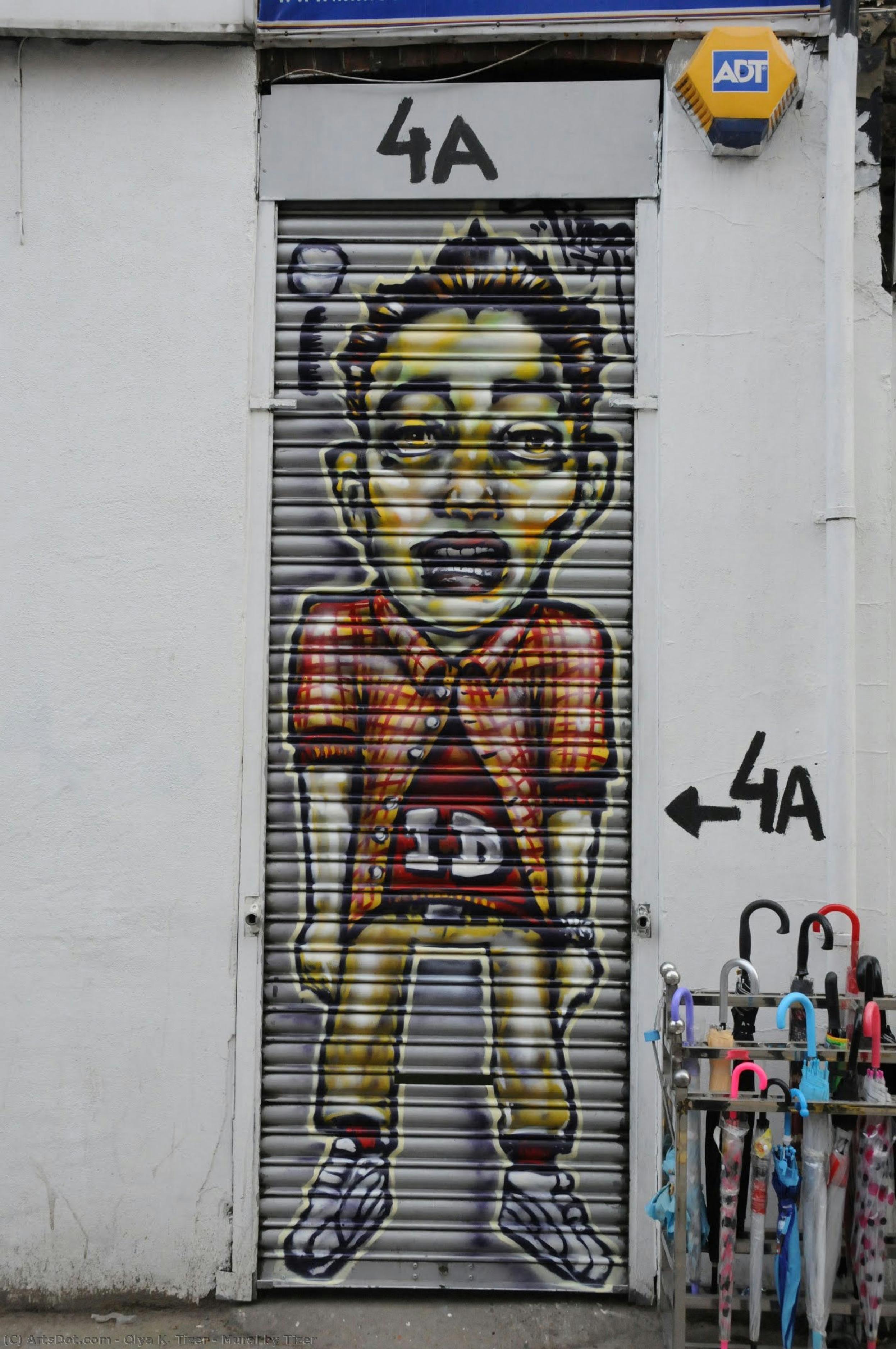 Mural By Tizer — Olya K. Tizer