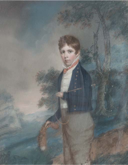 Portrait Of Andrew William Corbett, Son Of John Corbett Of Sundorne — John Raphael Smith