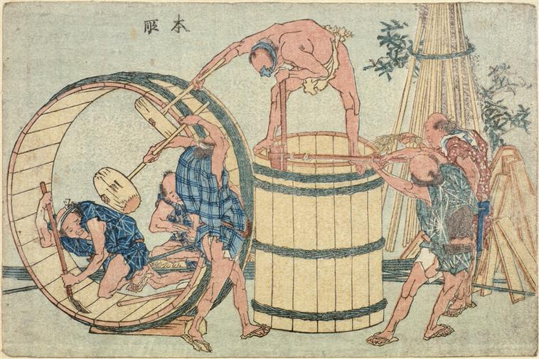 Street Scenes Newly Pubished — Katsushika Hokusai