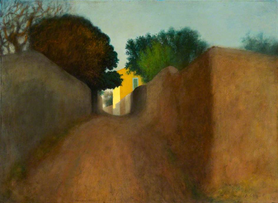 South Of France Street Scene — Arthur Segal