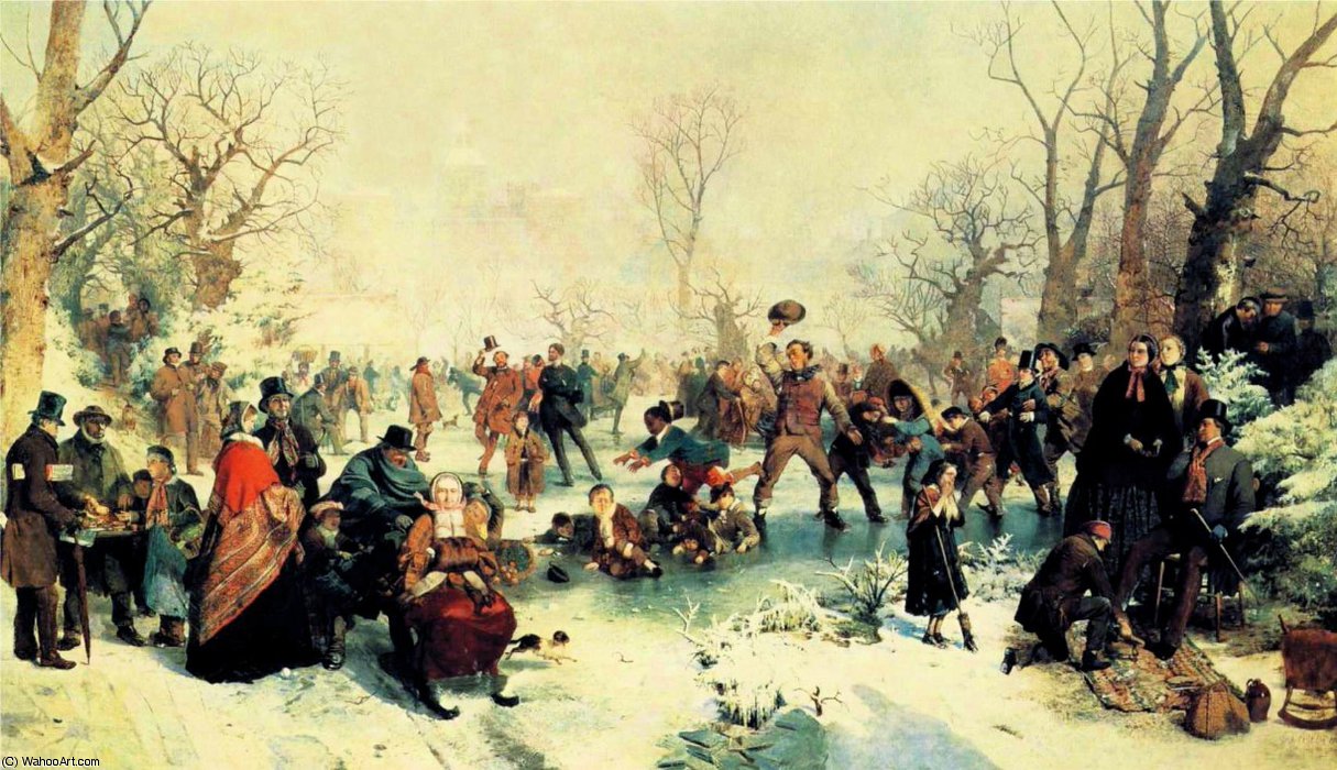 A Winter-s Day In St. James - Park — John Ritchie