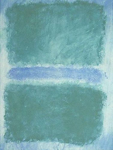 Green Divided By Blue — Mark Rothko