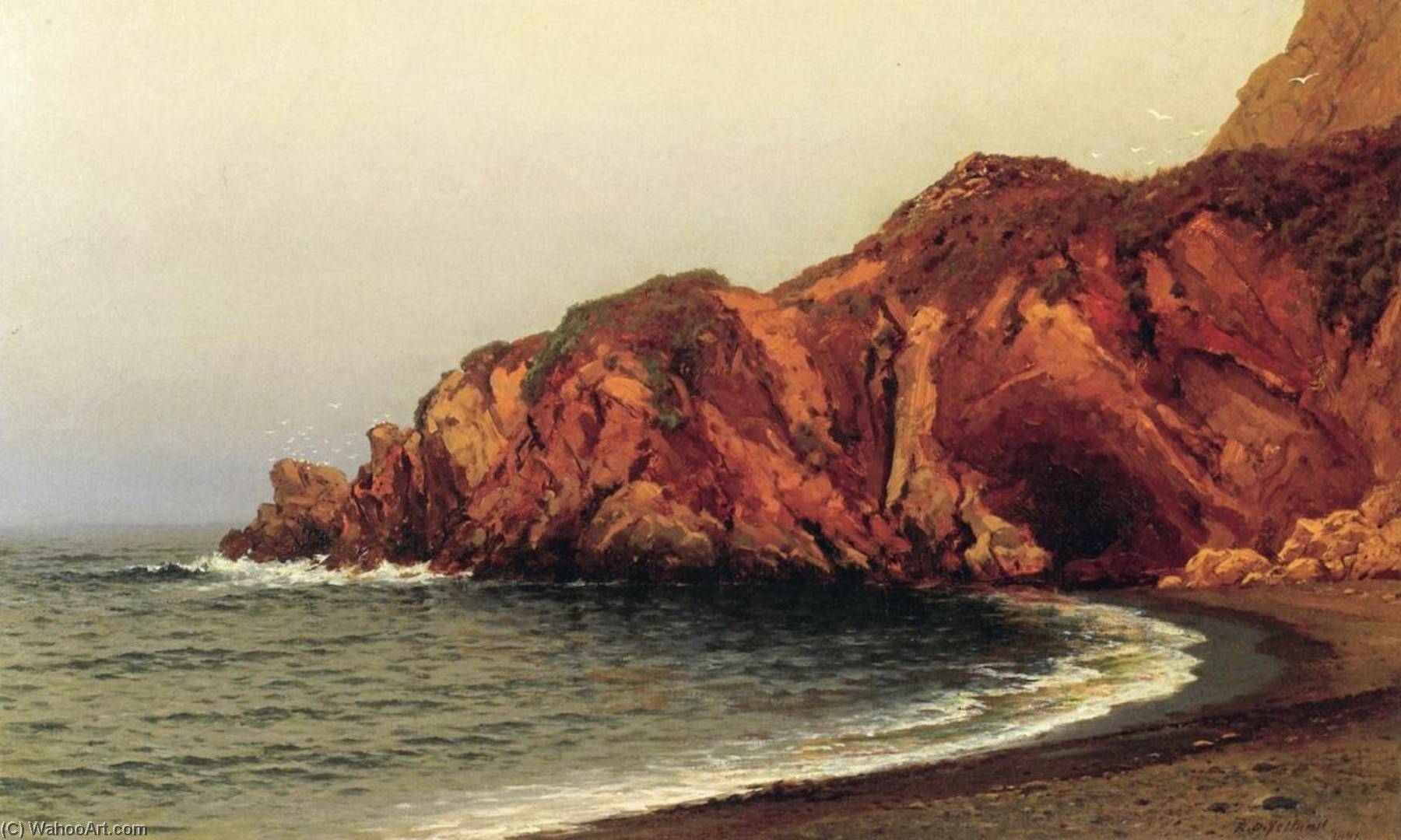 Foggy Morning, Carmel Bay — Raymond Dabb Yelland
