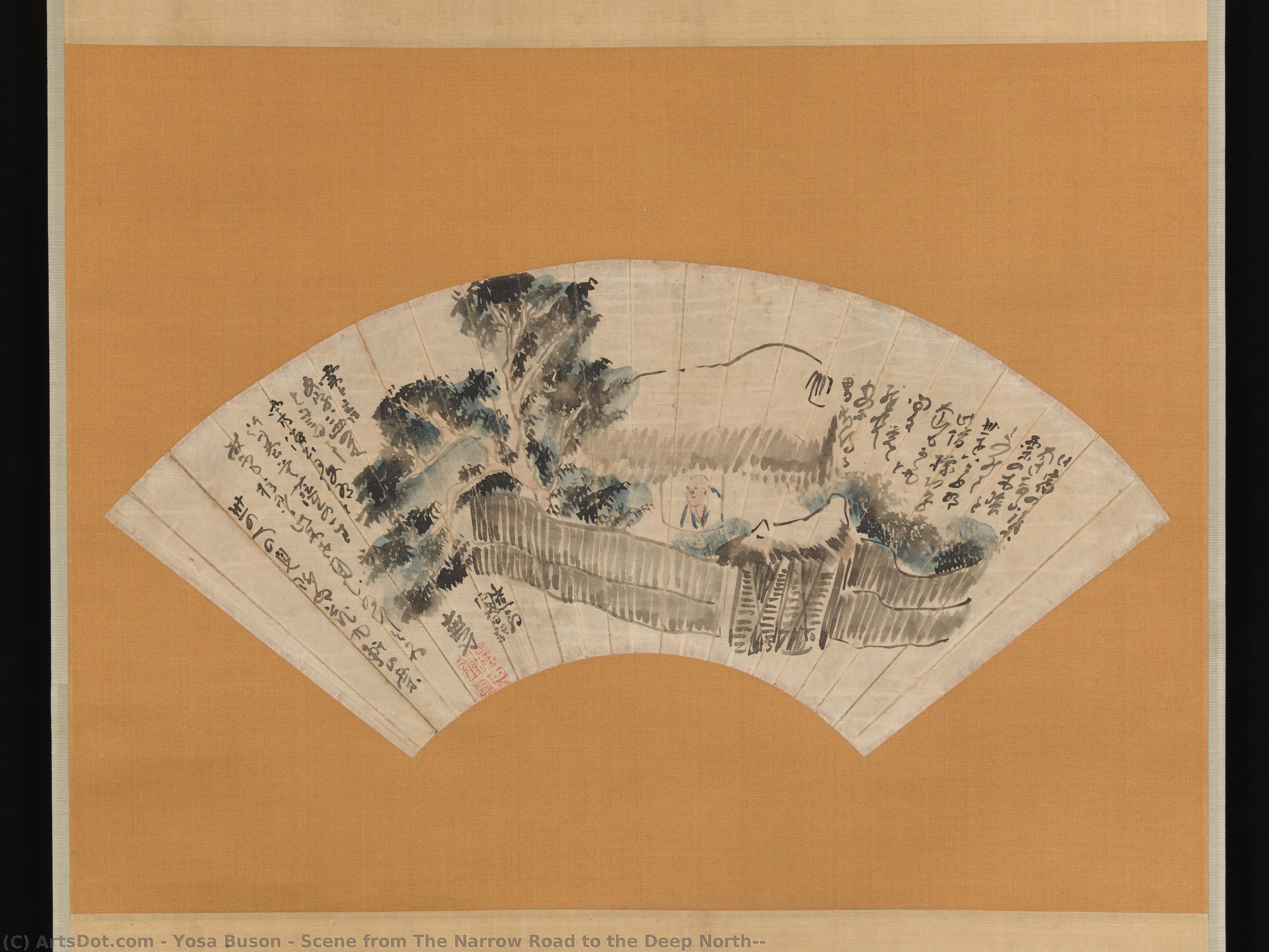 Scene From The Narrow Road To The Deep North — Yosa Buson