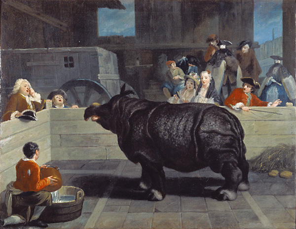 Rhinoceros In Venice — Pietro Longhi