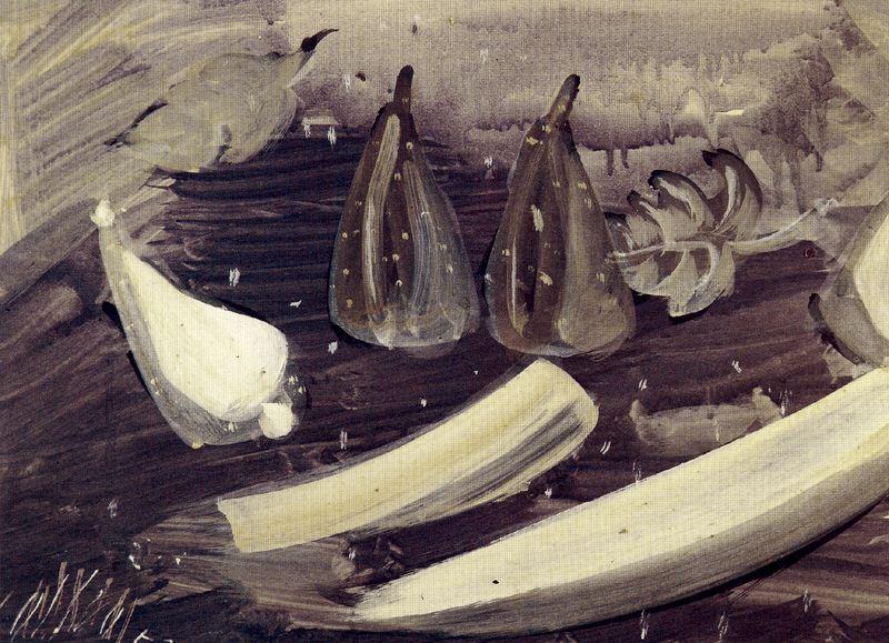Bodeón Con Brevas — Francisco Gutiérrez Cossio (pancho Gutierrez Cossio)