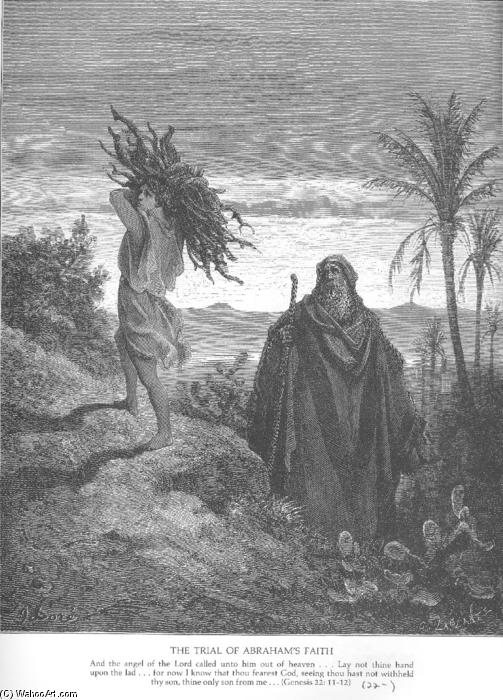 The Testing Of Abraham's Faith — Paul Gustave Doré