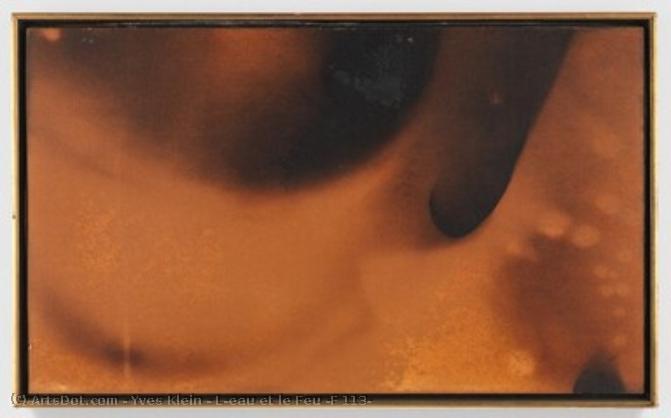 L'eau Et Le Feu (f 113) — Yves Klein