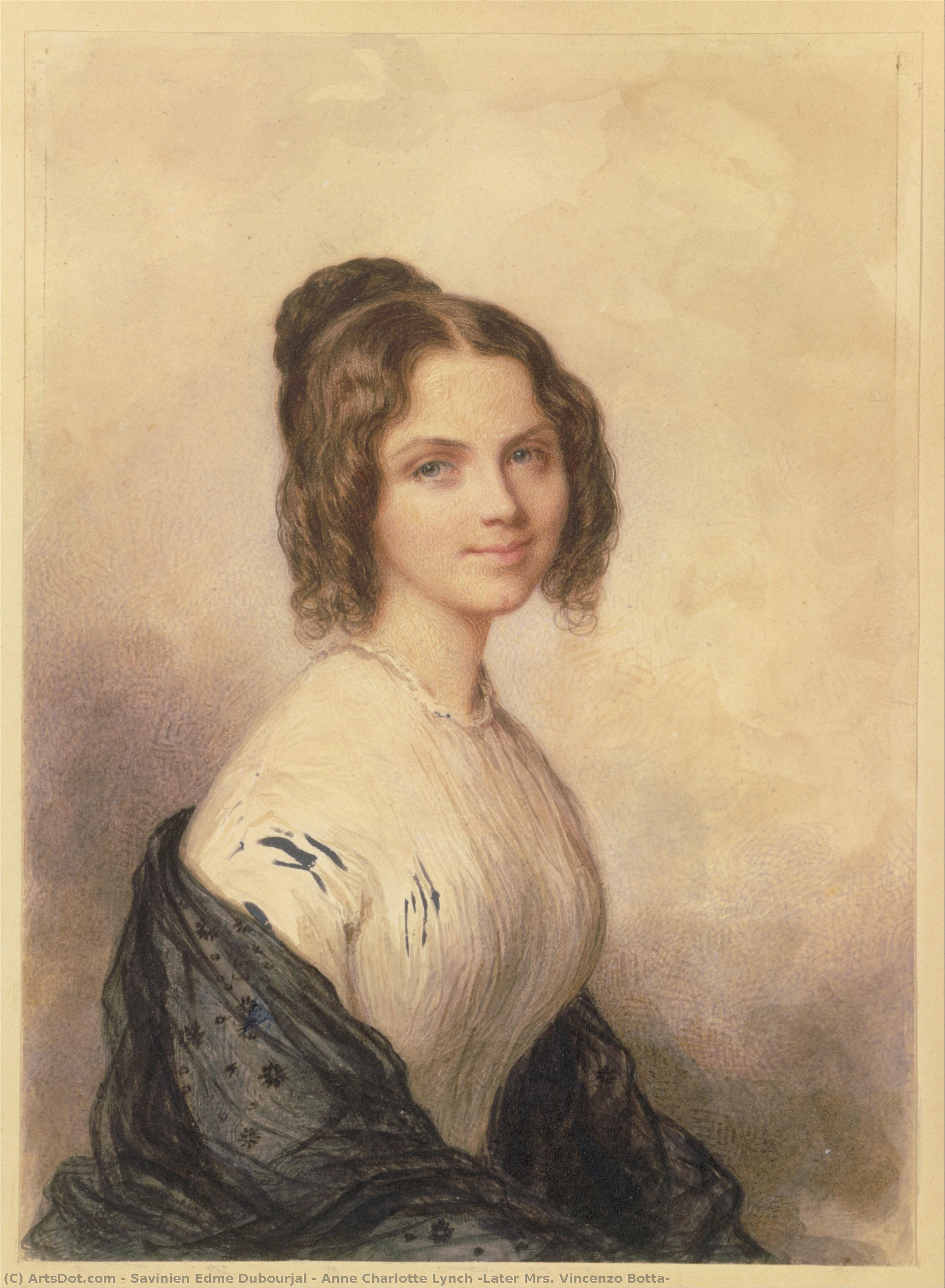 Anne Charlotte Lynch (later Mrs. Vincenzo Botta) — Savinien Edme Dubourjal