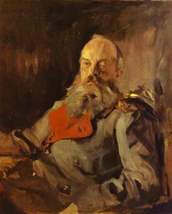 Portrait Of Grand Duke Mikhail Nikolayevich — Valentin Alexandrovich Serov
