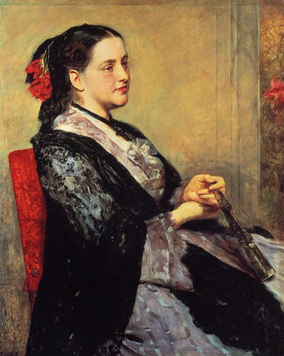 Portrait Of A Lady Of Seville — Mary Stevenson Cassatt