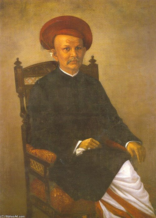 Portrait Of Gentleman — Raja Ravi Varma