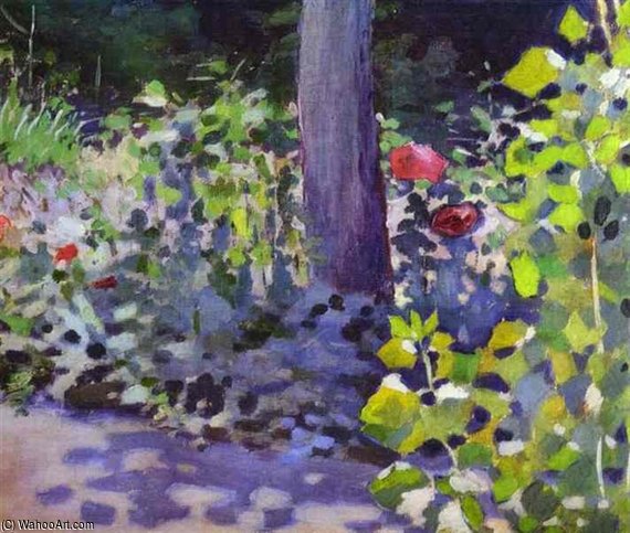 Poppies In The Garden — Victor Borisov Mtov