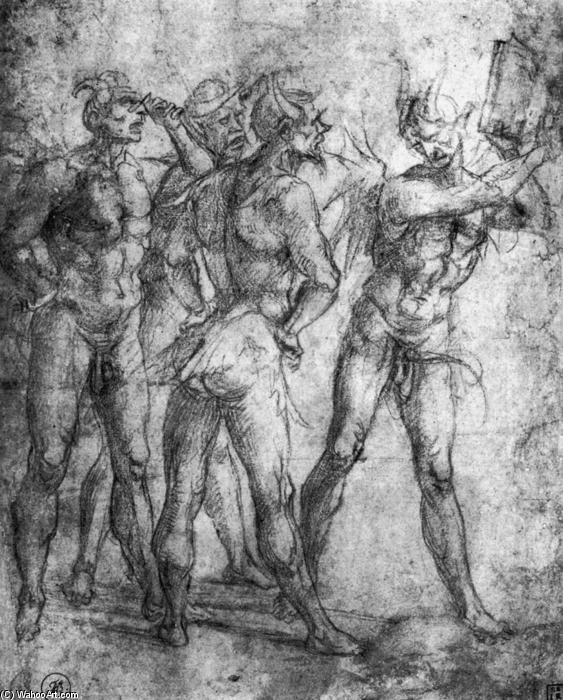 Four Demons With A Book — Лука Синьорелли