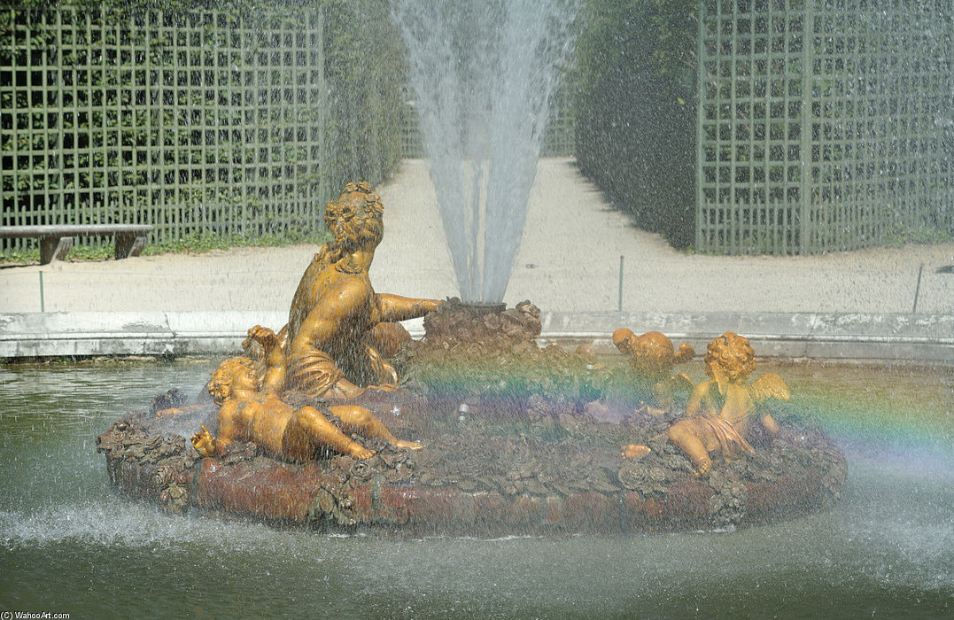 Parc De Versailles, Bassin De Flore — Jean Baptiste Tuby