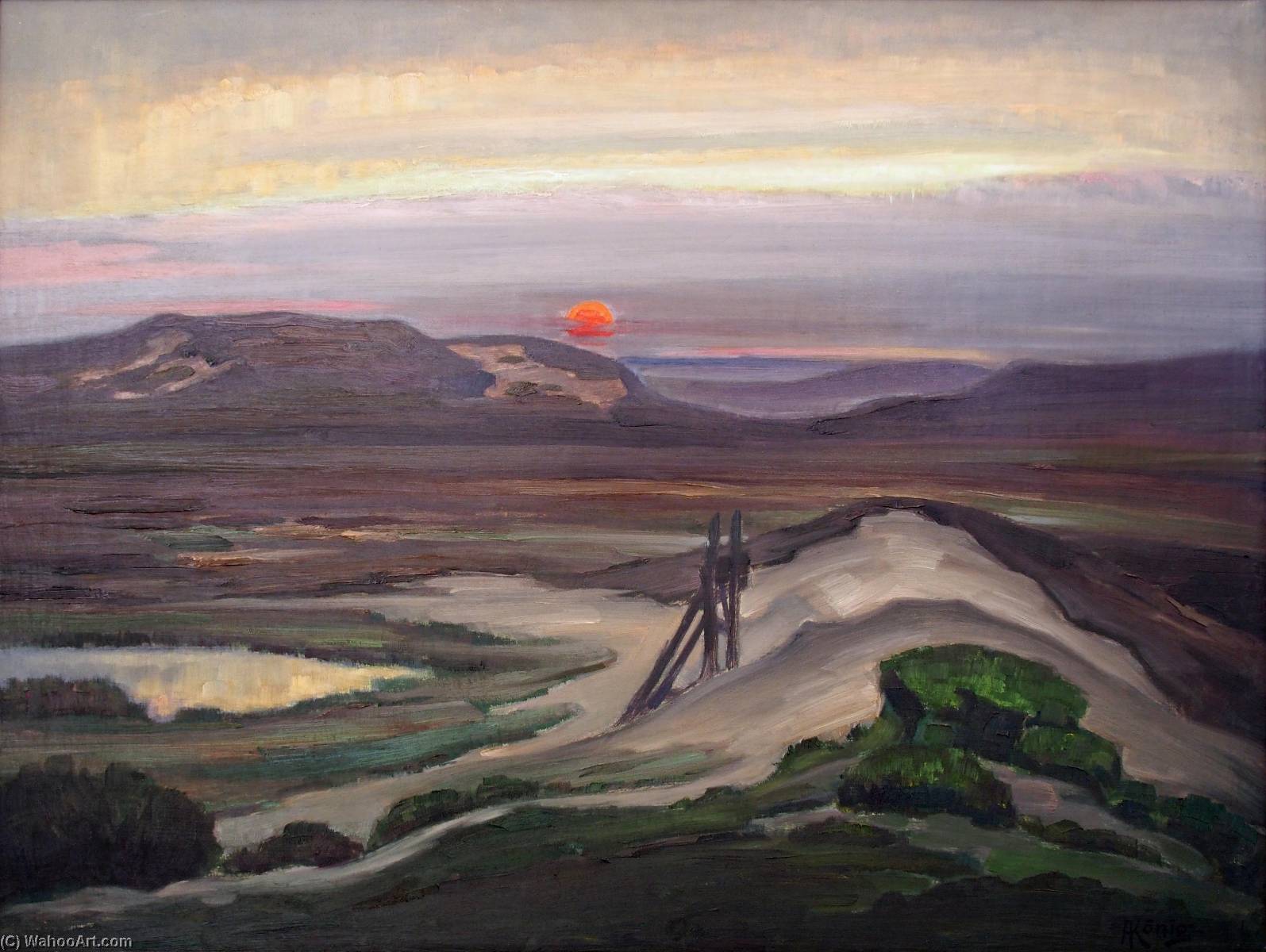 Deutsch Bei Unterlüß (abend In Der Heide) — Albert Koenig