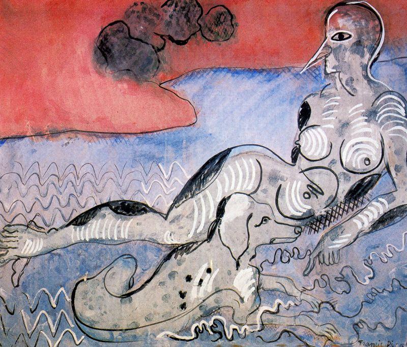 Woman With A Dog — Francis Picabia