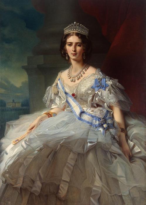 Winterhalter Princess Tatyana Alexandrovna Yusupova — Franz Xavier Winterhalter