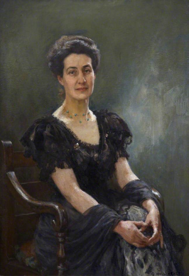 Portrait Of A Doctor's Wife — George Hall Neale