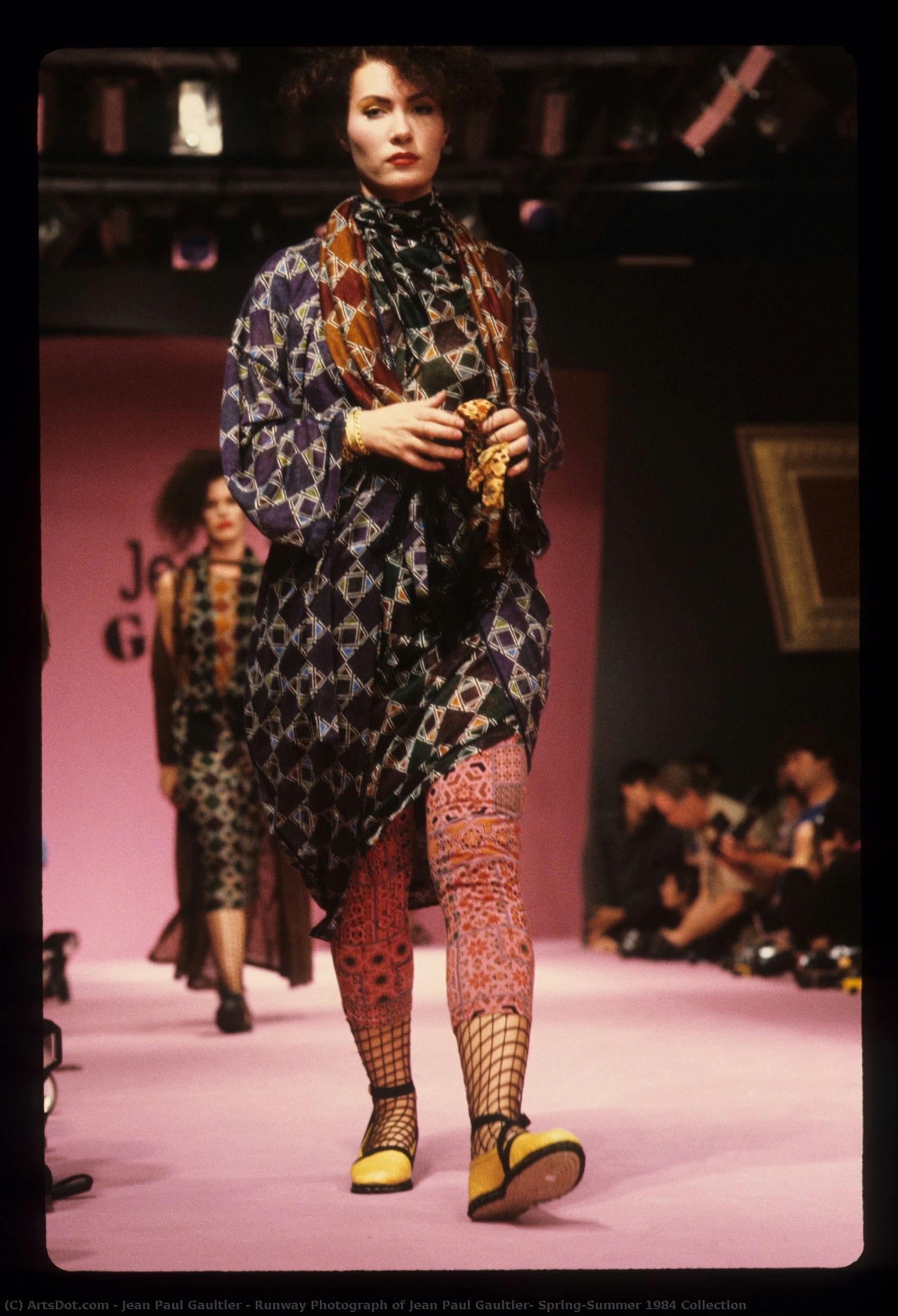Runway Photograph Of Jean Paul Gaultier, Spring/summer 1984 Collection — Jean Paul Gaultier