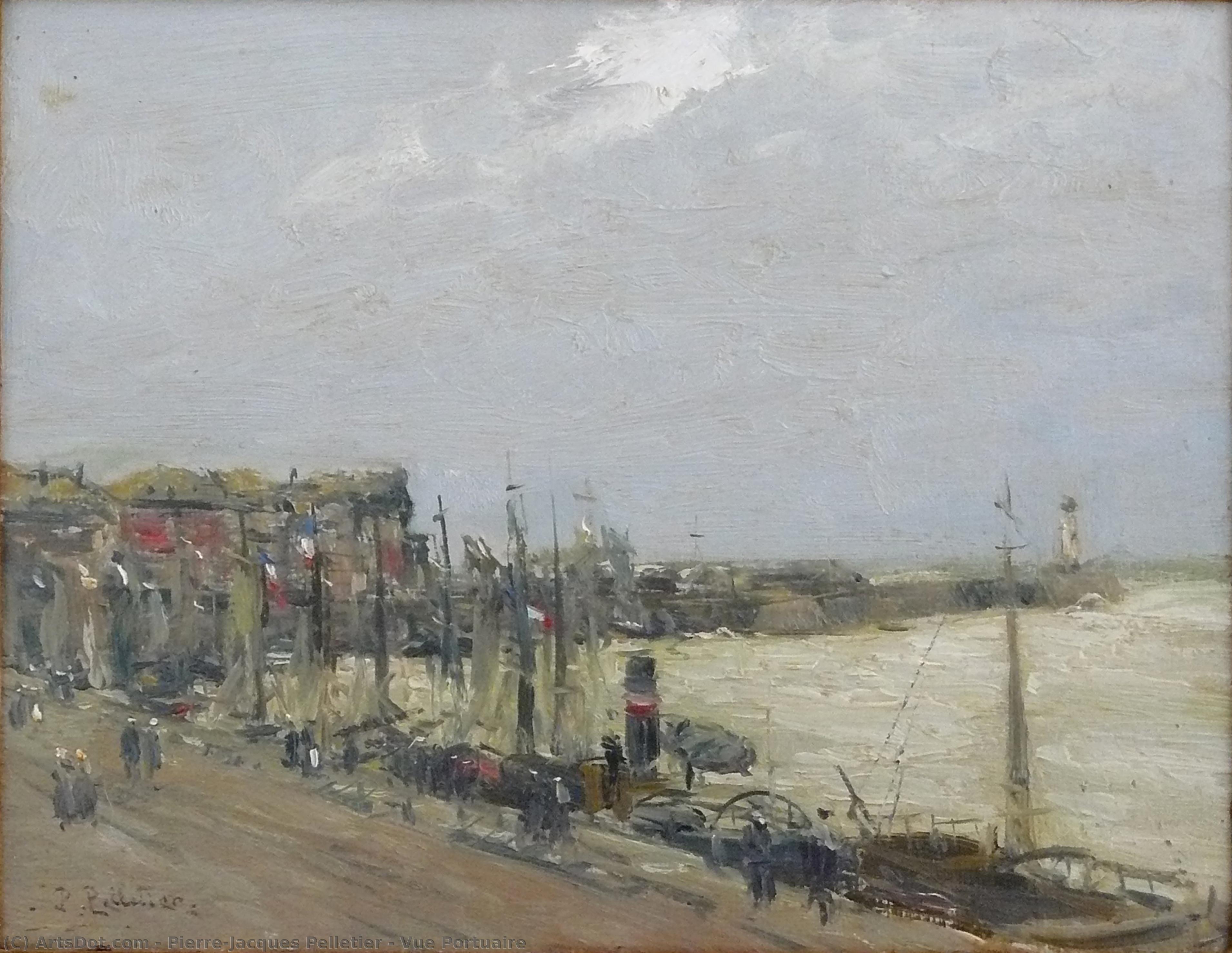 Vue Portuaire — Pierre Jacques Pelletier