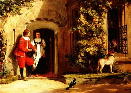 Waiting For An Answer — John Callcott Horsley