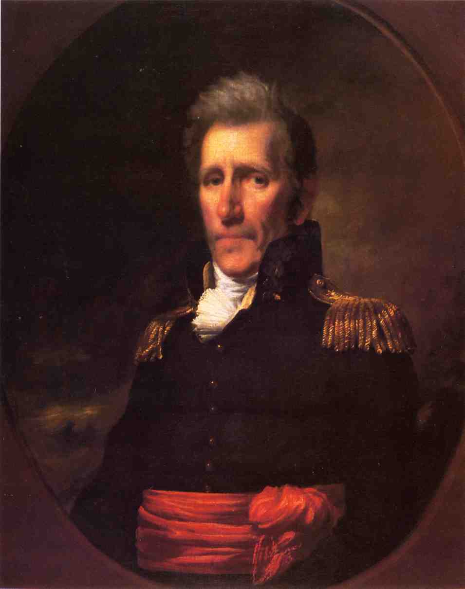 Major General Andrew Jackson — Samuel Lovett Waldo