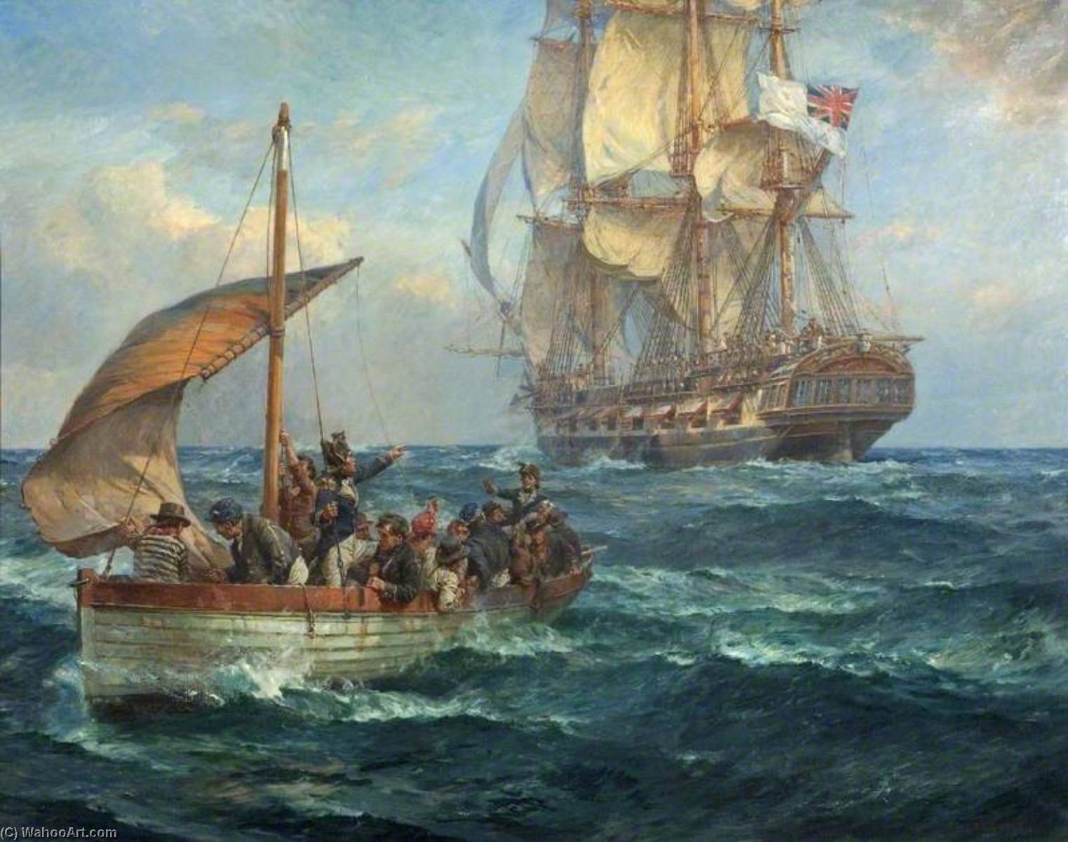 The Loyal Men Of The 'bounty' — Bernard Finnigan Gribble