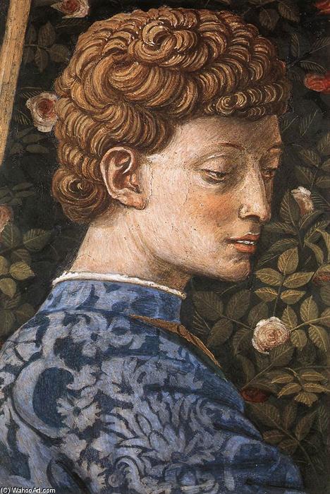 Procession Of The Middle King (detail) — Benozzo Gozzoli