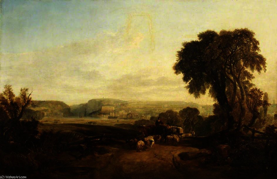 Clifton From Ashton Meadows — Уильям Джеймс Мюллер
