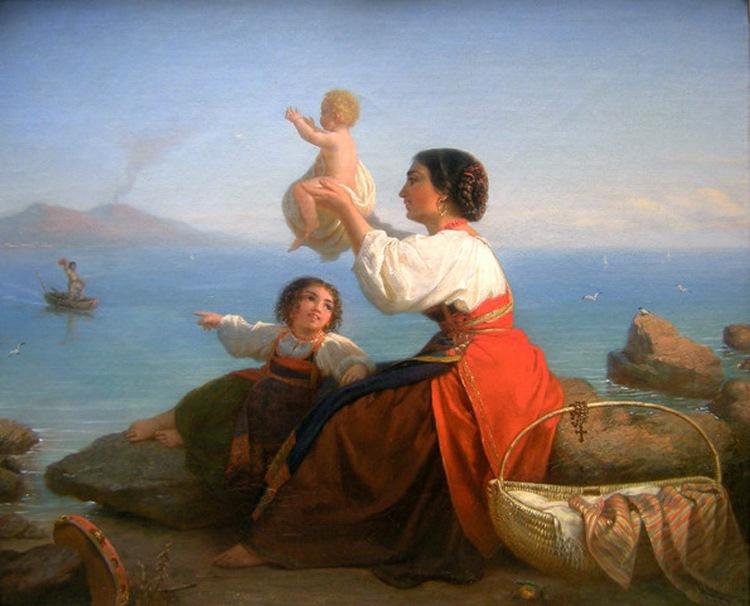 Homecoming Of A Neapolitan Fisherman — Joseph Karl Stieler