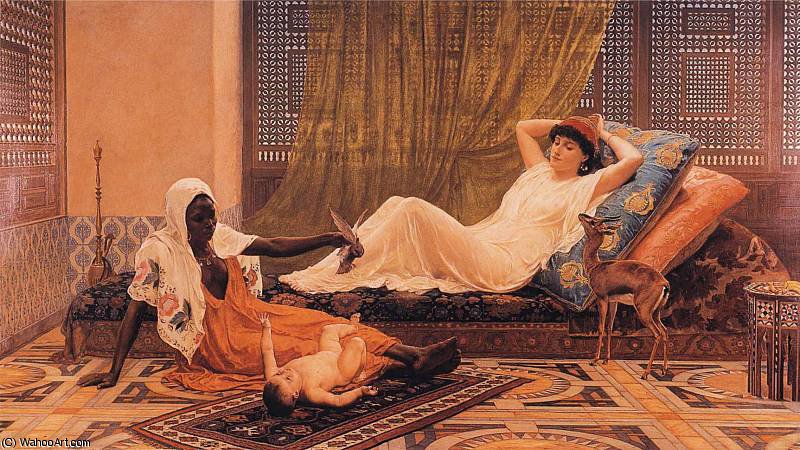 A New Light In The Harem — Фредерик Гудолл