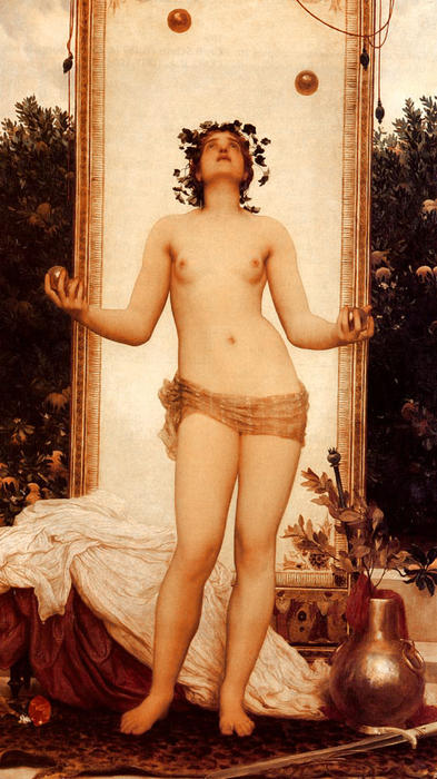 The Antique Juggling Girl — Sir Frederic Lord Leighton