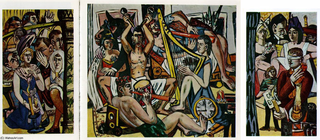 Blindman's Buff, Minneapolis Institute Of — Max Beckmann