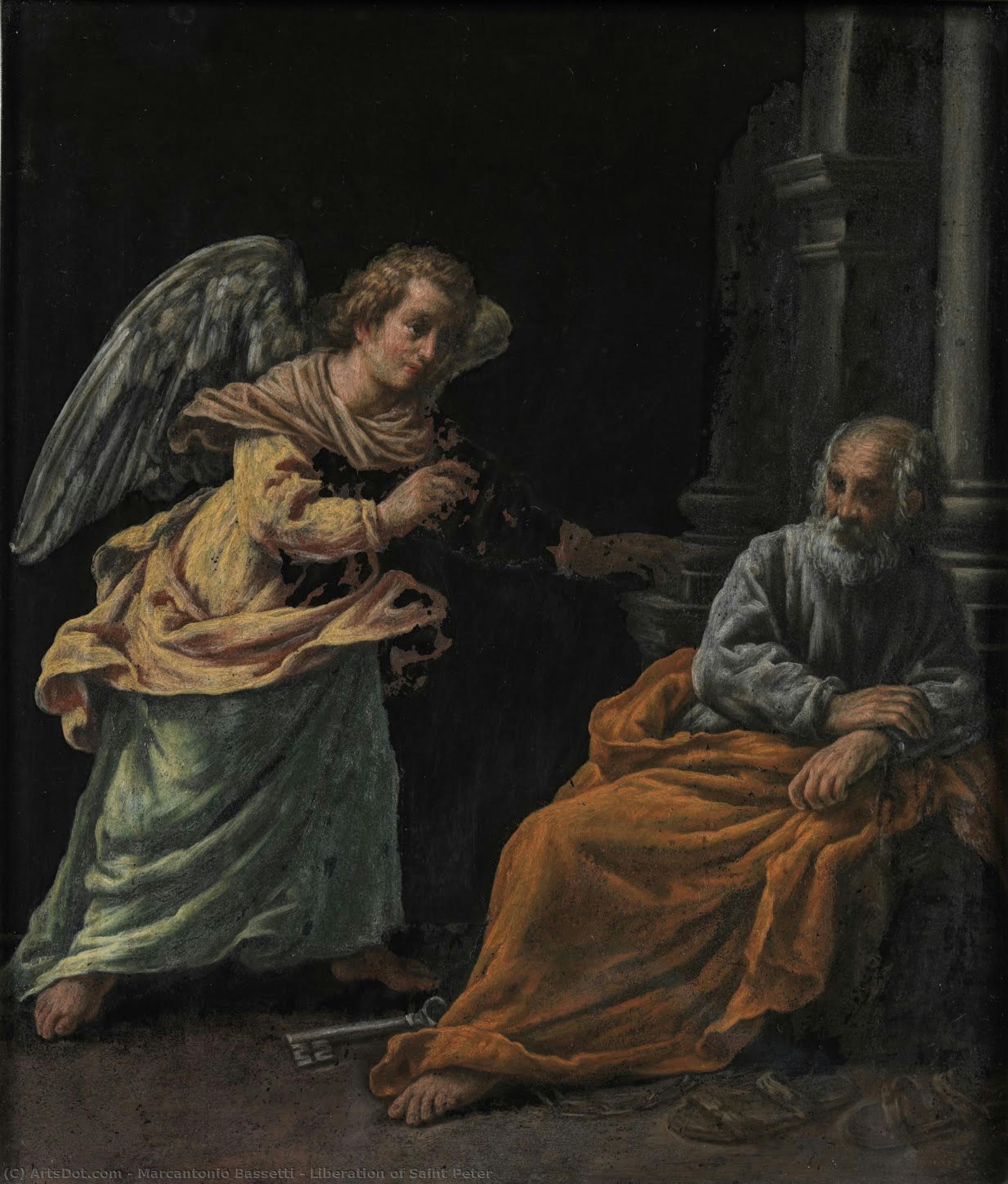 Liberation Of Saint Peter — Marcantonio Bassetti