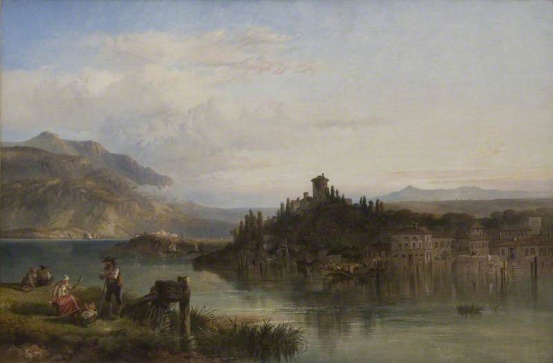 Morning On Lake Garda, Italy — James Vivien De Fleury