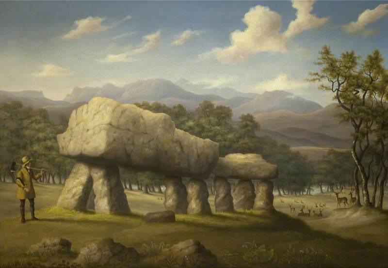 The Double Cromlech At Plas Newydd, Anglesey — Richard Tongue