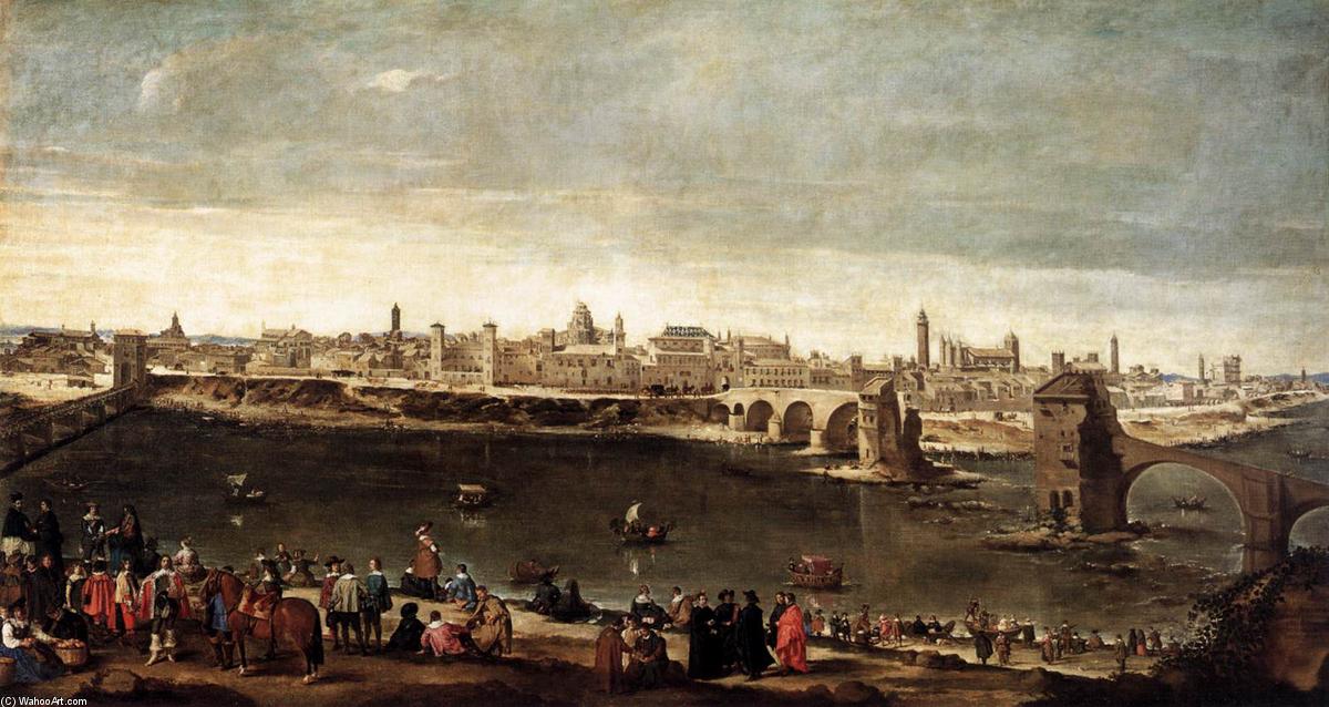 View Of Zaragoza — フアン・バウティスタ・マルティネス・デル・マソ