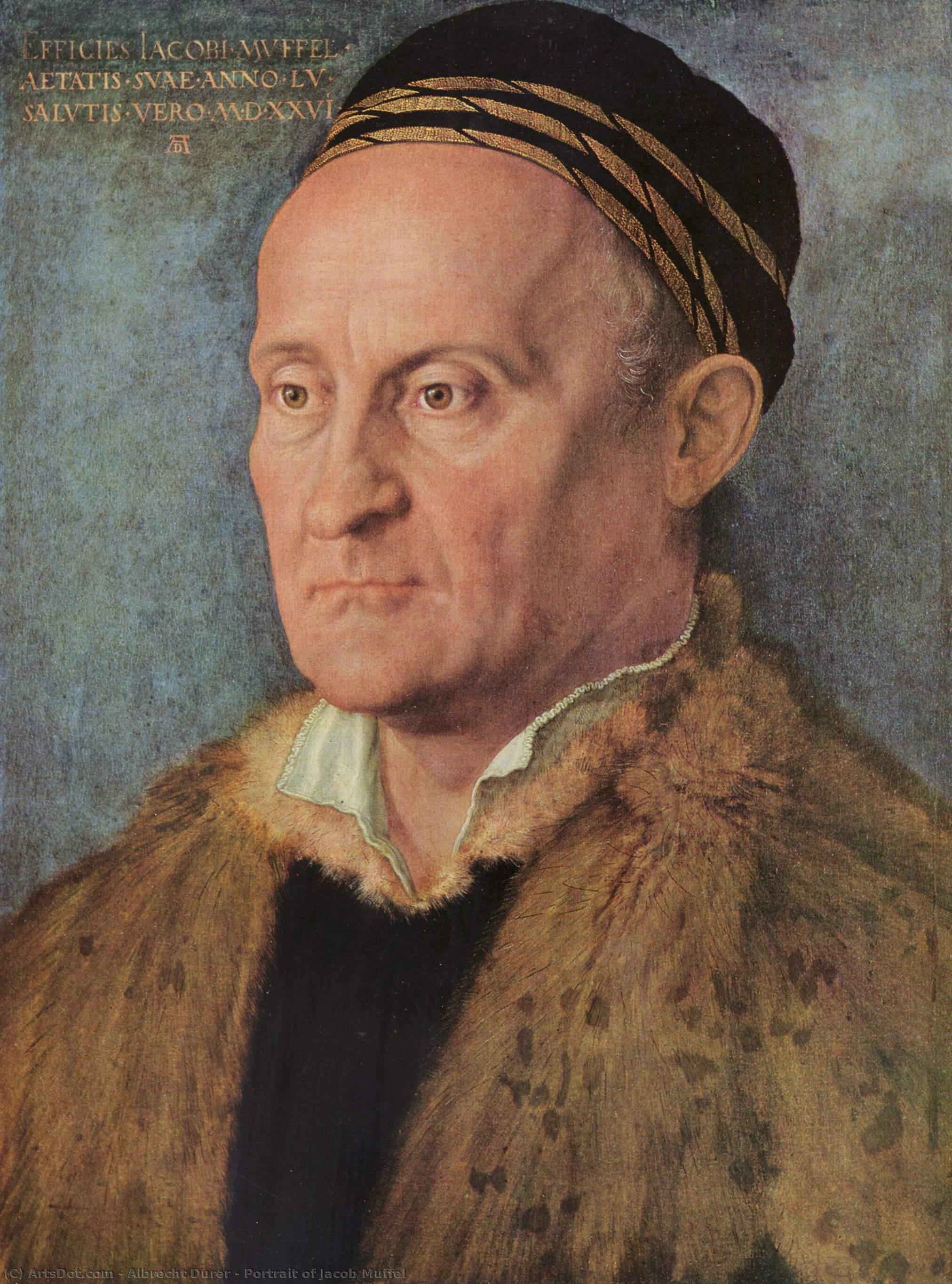 Portrait Of Jacob Muffel — Albrecht Dürer