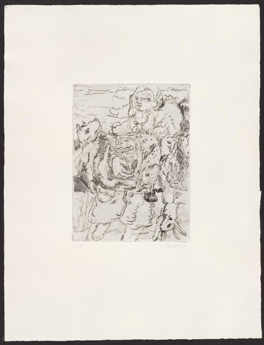 Der Jäger — Georg Baselitz