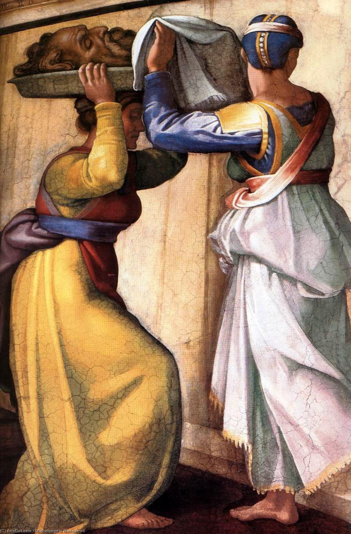 Judit Y Holofernes (detalle) — Miguel Ángel