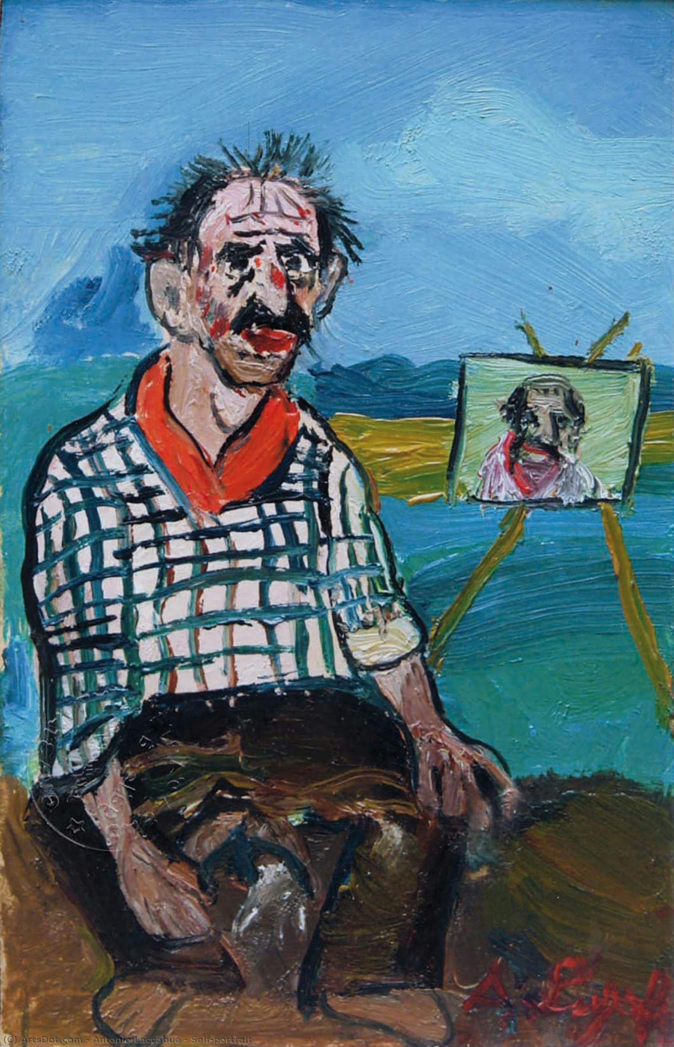 Self-portrait — Antonio Laccabue